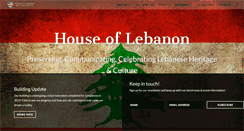 Desktop Screenshot of houseoflebanon.com