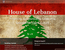 Tablet Screenshot of houseoflebanon.com